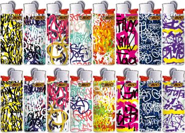 BIC Mini J25 Fzg. GRAFFITI Motiv im 50er T-Dsp.